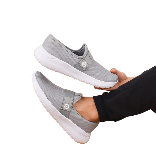 Gray helmet for bikers